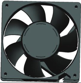 Striedavé ventilátory DC triedy MIL